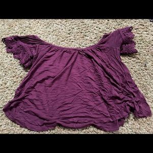 Off shoulder blouse